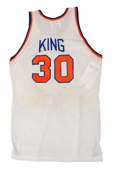 1982-84 Bernard King Game Used Knicks  (home) Jersey MEARS A-10
